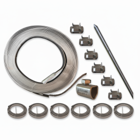 Kit de Puesta a Tierra para Neutro en Baja Tensión con Fleje de Acero Inoxidable 304